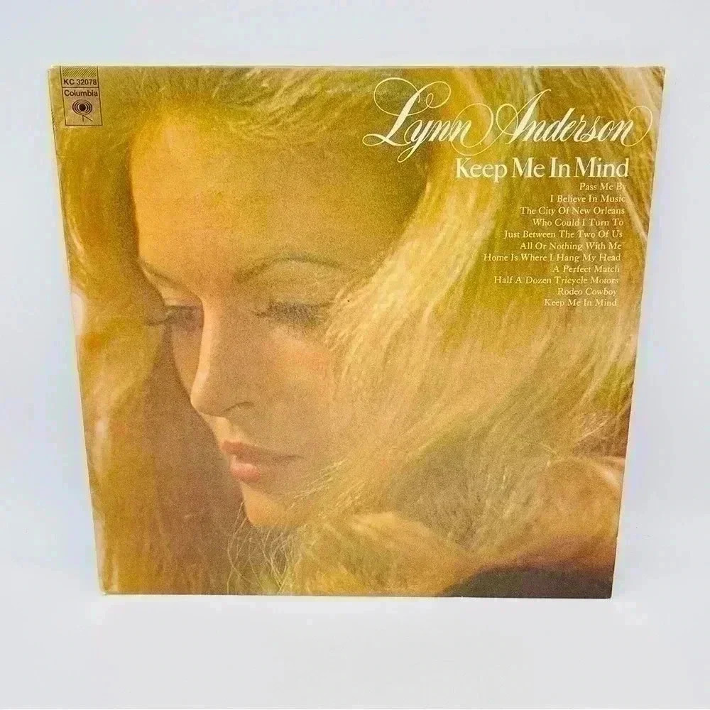 Vintage Vinyl Lynn Anderson "Keep Me In Mind" Album LP